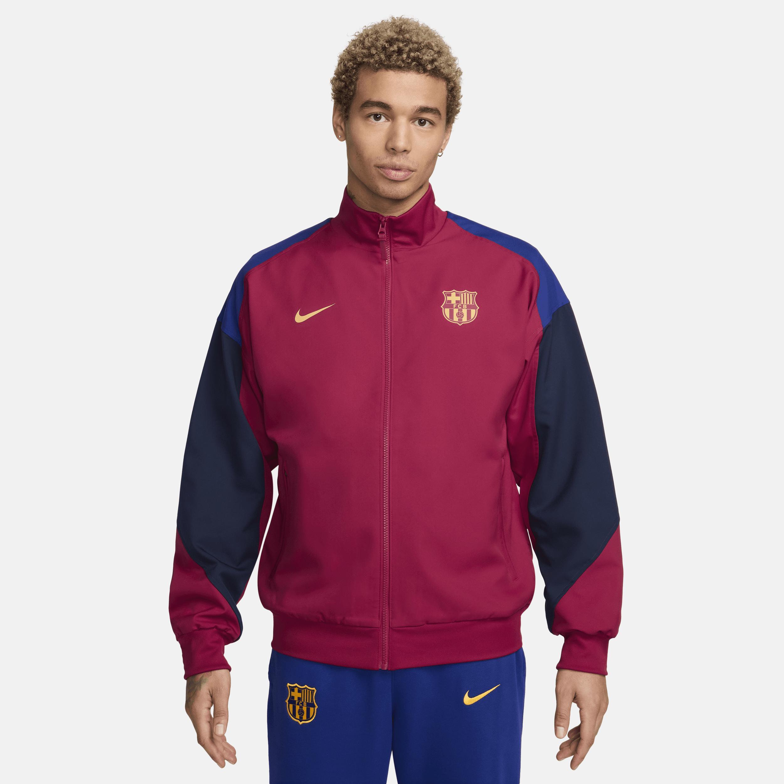 Mens Nike Red Barcelona 2023/24 Drac Pack Strike Anthem Performance Full-Zip Jacket Product Image