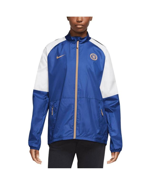 Mens Chelsea Nike Blue 2023/24 Academy Awf Raglan Full-Zip Jacket Product Image