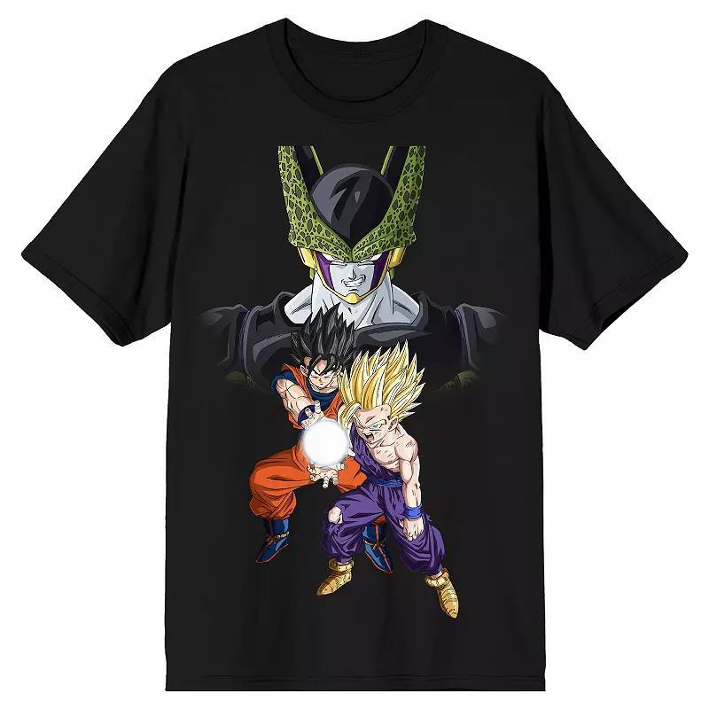 Mens Dragon Ball Z Cell Goku and Gohan Tee Product Image