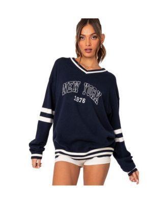 Womens 90s In New York oversized sweater Product Image