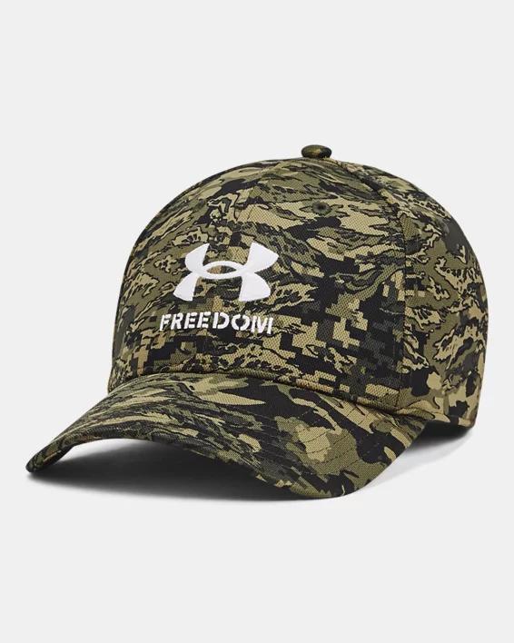 Mens Under Armour Freedom Blitzing Hat Grey Product Image