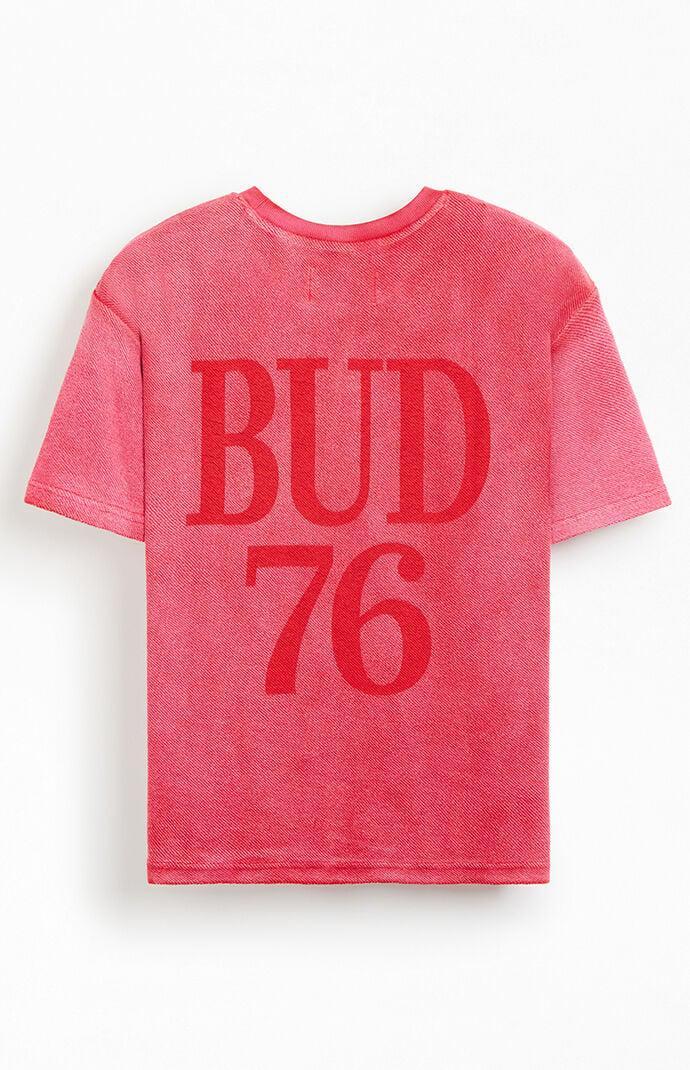 Budweiser Men's By PacSun Home Court Fleece T-Shirt Product Image