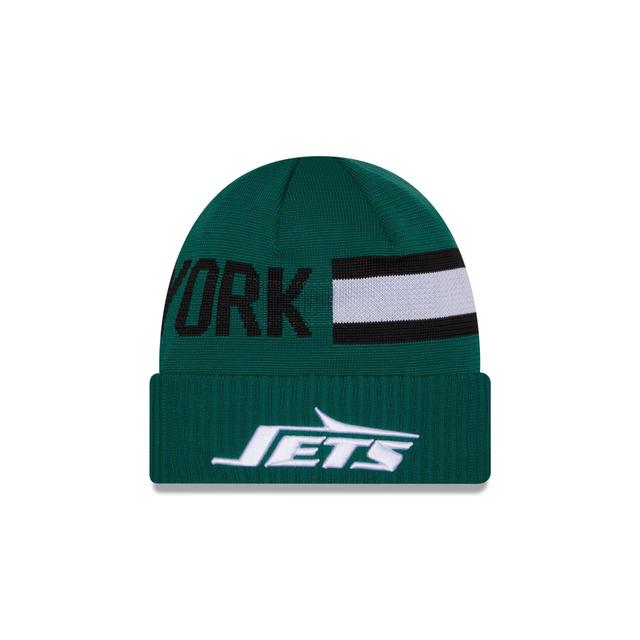 New York Jets 2024 Cold Weather Tech Knit Beanie Male Product Image