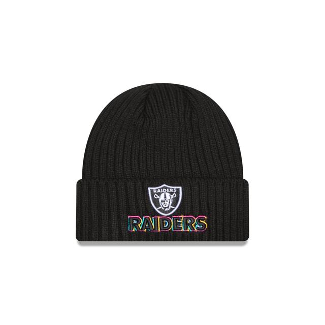 Las Vegas Raiders 2024 Crucial Catch Tech Knit Hat Male Product Image