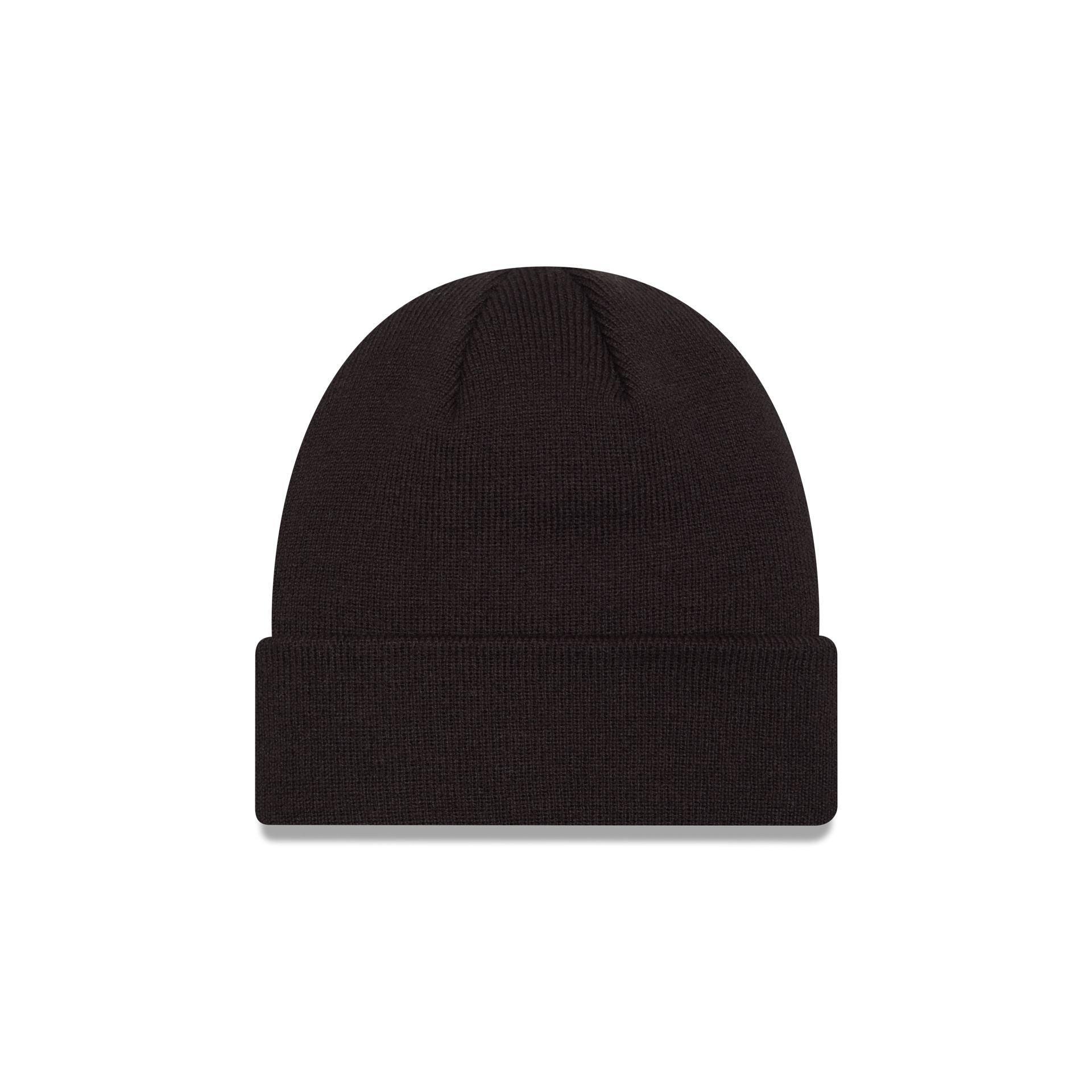 New Era Basic Black Knit Hat Male Product Image