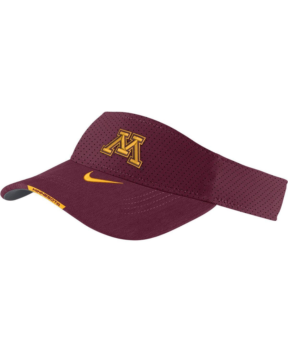 Mens Nike Maroon Minnesota Golden Gophers 2023 Sideline Performance Adjustable Visor Product Image