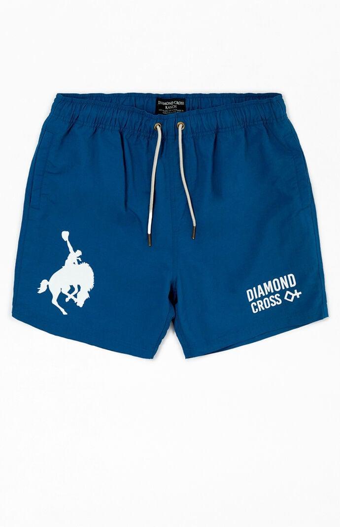 Diamond Cross Ranch Men's Heard Swim Trunks Product Image