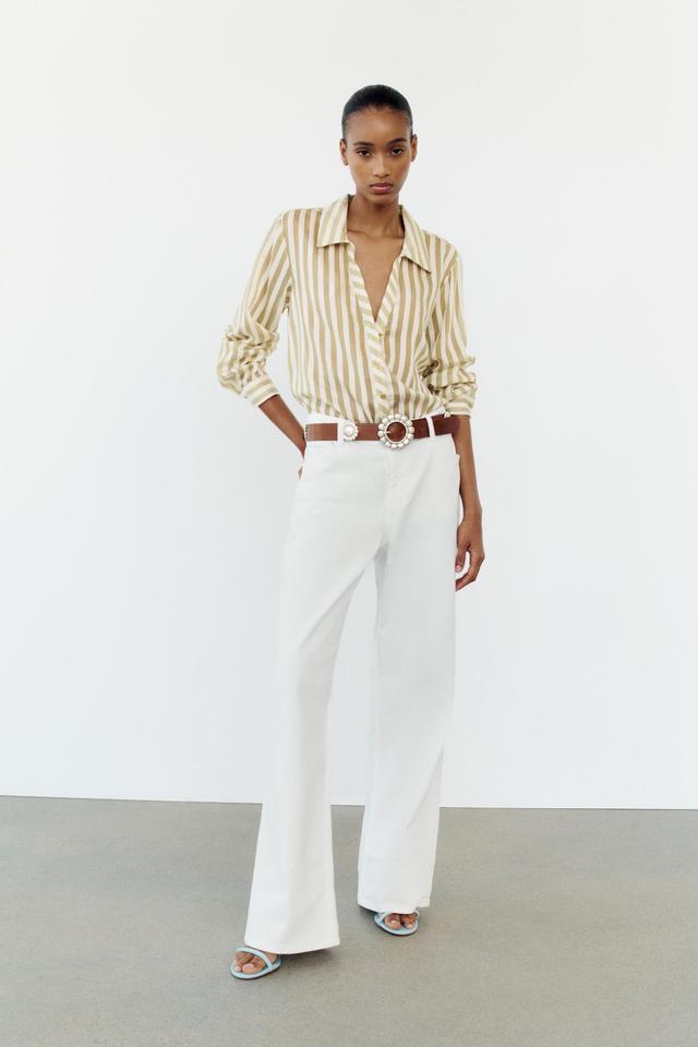 FLOWY STRIPED SHIRT Product Image