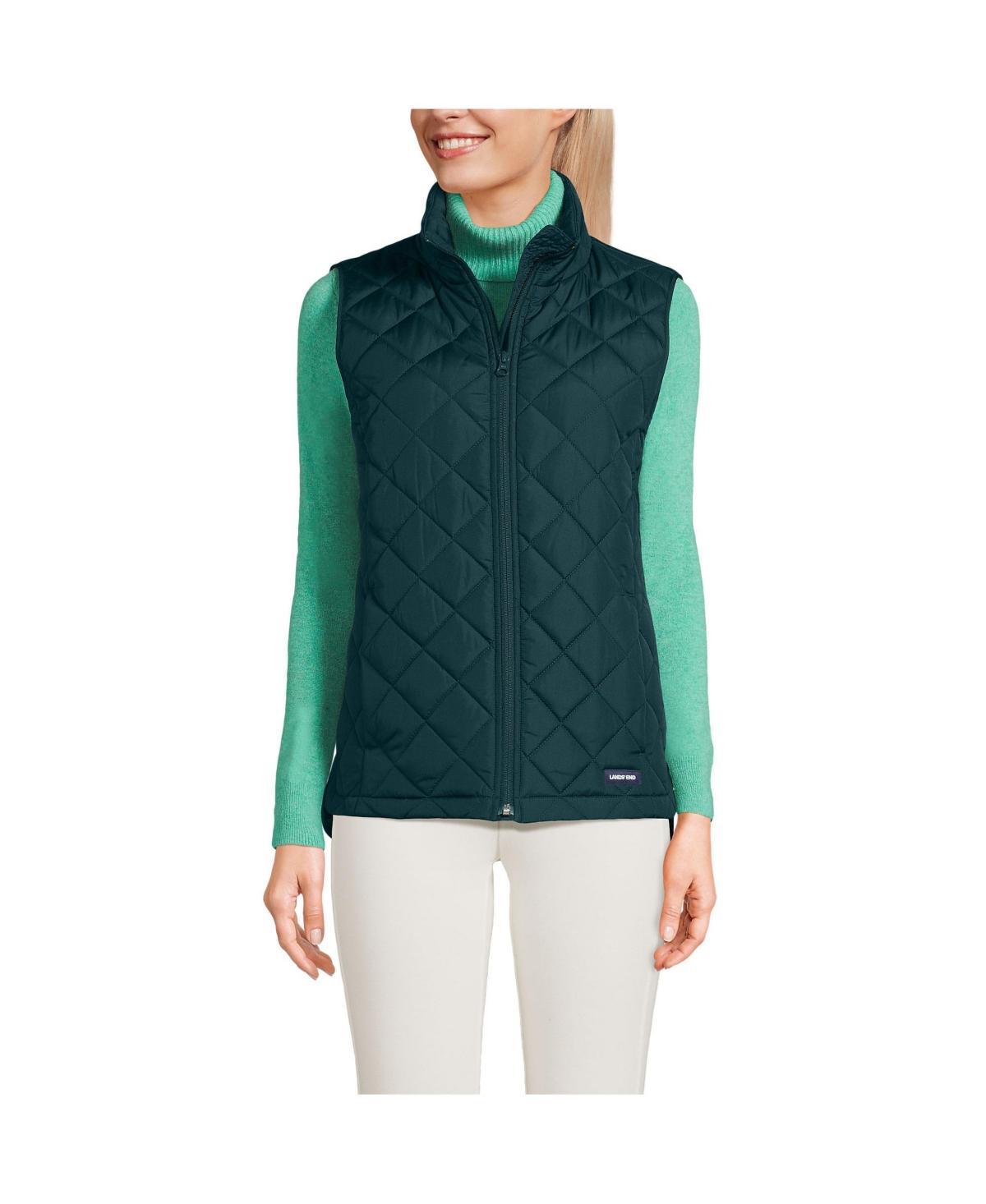 Womens Lands End Insulated Vest Soft Purple Product Image