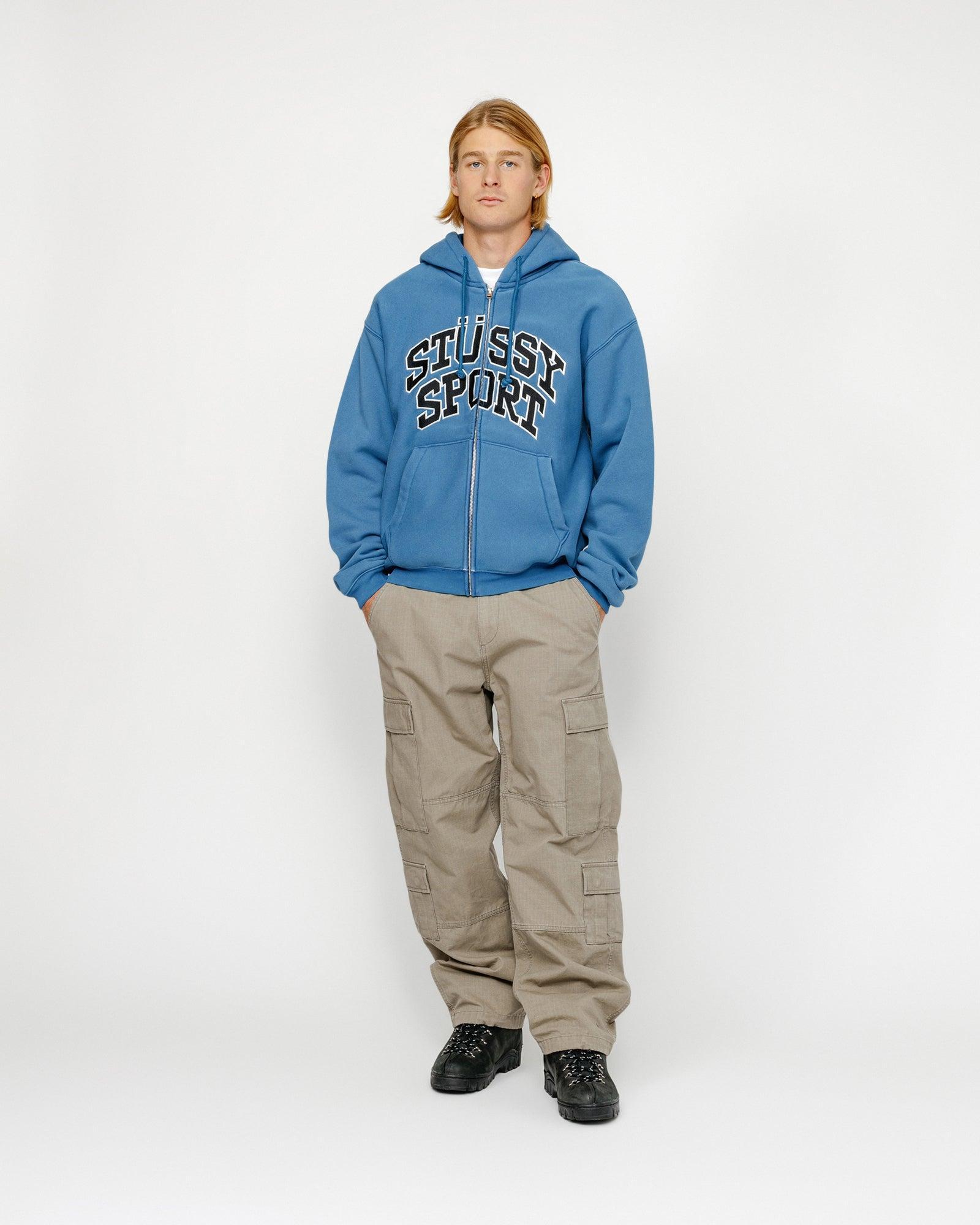 STÜSSY SPORT ZIP HOODIE Male Product Image