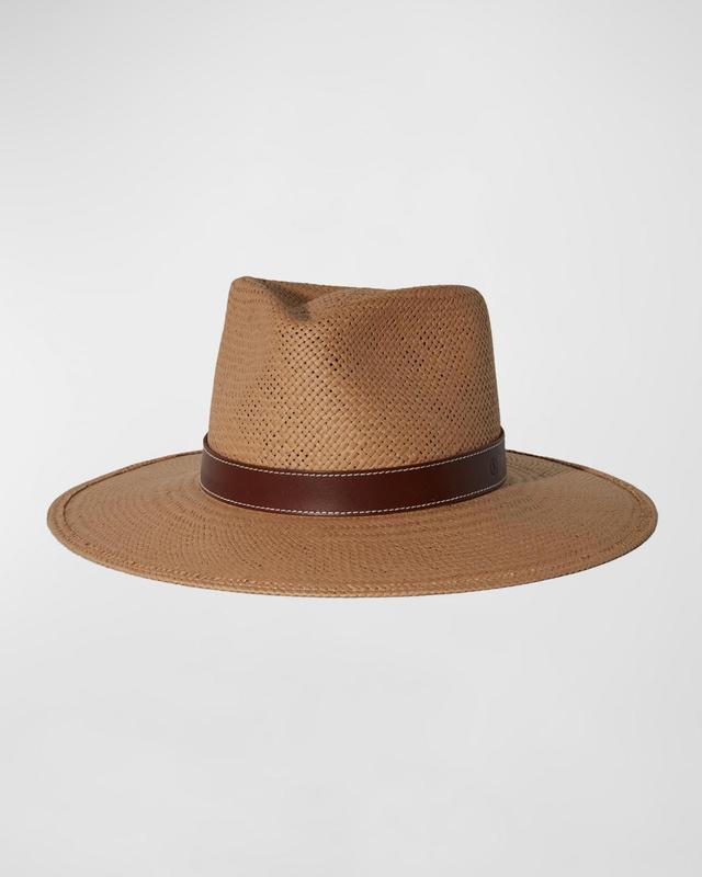 Janessa Leon Straw Fedora Hat Product Image