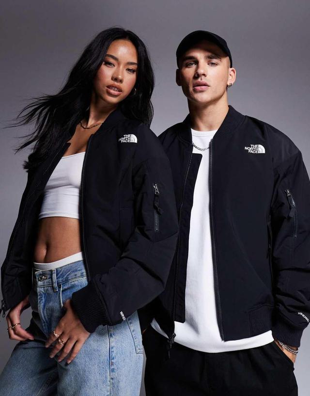 The North Face bomber jacket in black Product Image