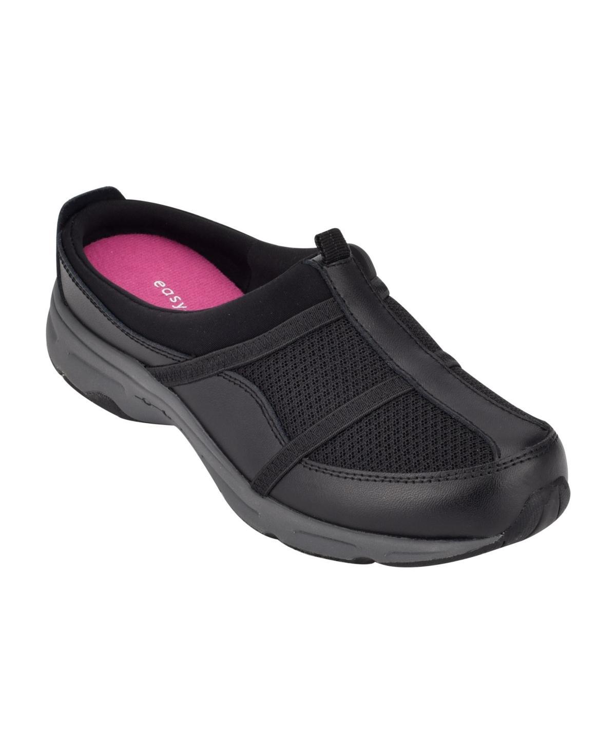 Easy Spirit Womens Argyle Slip-on Casual Walking Clogs Product Image