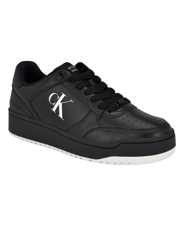 Calvin Klein Mens Acre Lace-Up Casual Sneakers Product Image