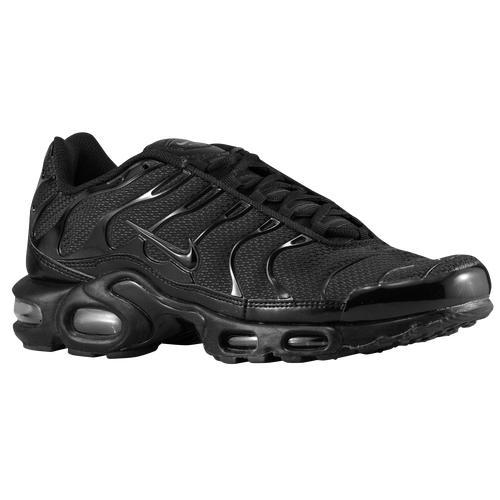 Nike Mens Air Max Plus - Running Shoes Black/Black/Black Product Image