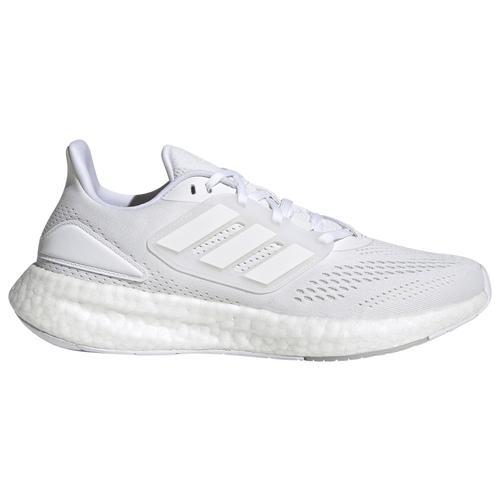 adidas Running Pureboost 22 White/Carbon) Women's Shoes Product Image