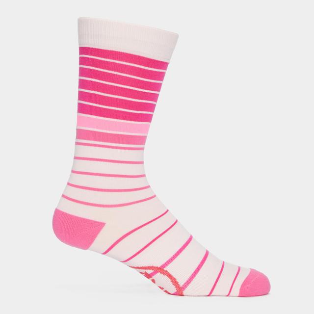 MIXED STRIPE COMPRESSION CREW SOCK Product Image