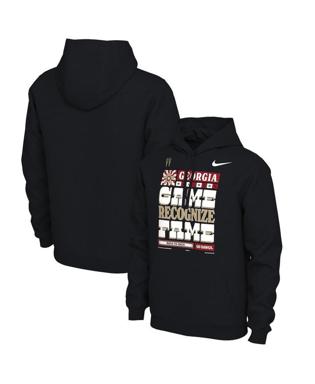 Mens Nike Black Georgia Bulldogs College Football Playoff 2022 National Champions Locker Room Pullover Hoodie Product Image