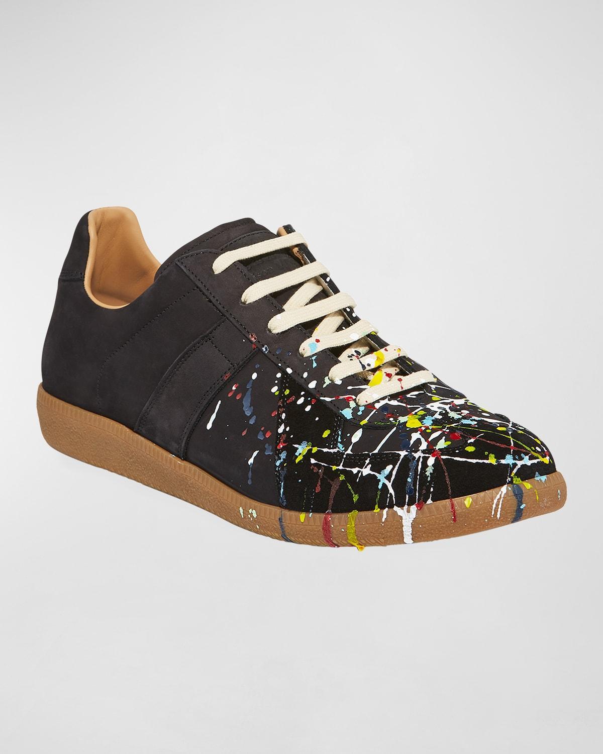 Maison Margiela Replica Paint Splatter Sneaker Product Image