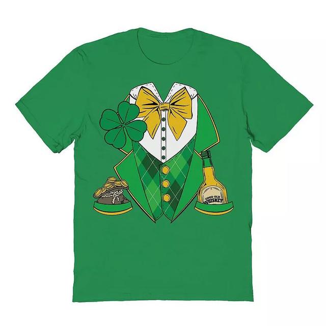 Mens St Patricks Day St Paddy Costume Graphic Tee Product Image