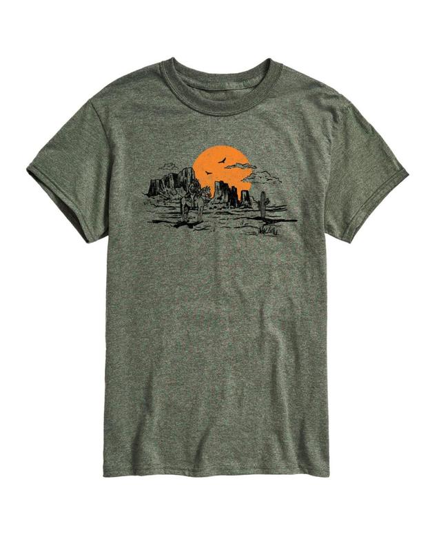 Airwaves Mens Mountain Sun Short Sleeve T-shirt Product Image