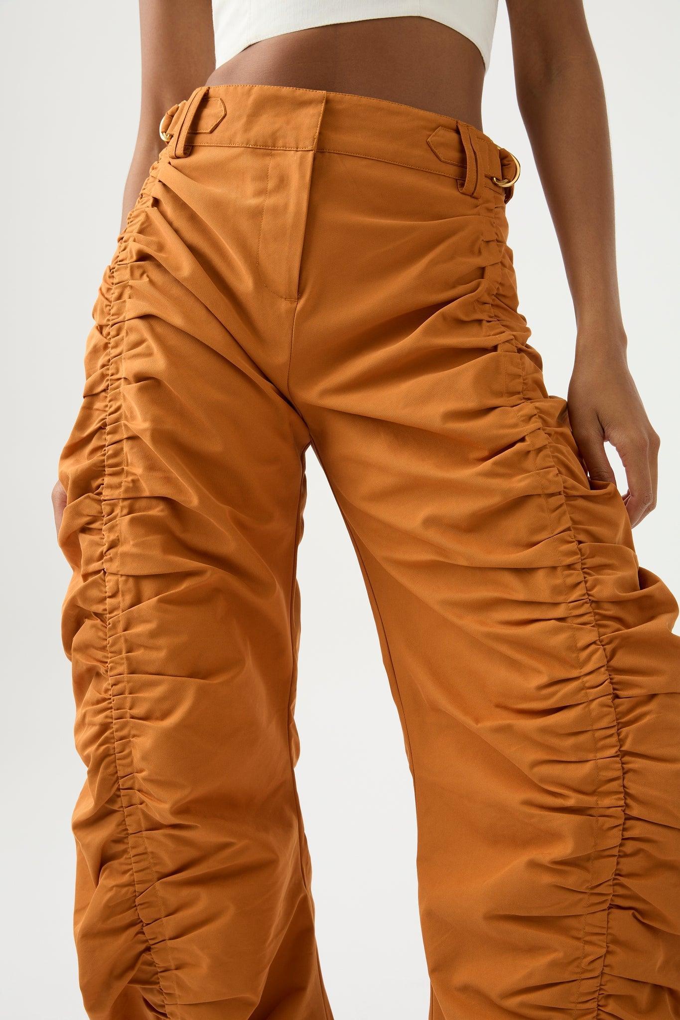 Kiara Ruched Drawstring Pant Product Image