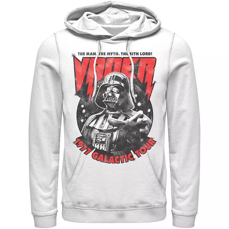 Mens Star Wars Vader 1977 Galactic Tour Metal Poster Hoodie Blue Product Image