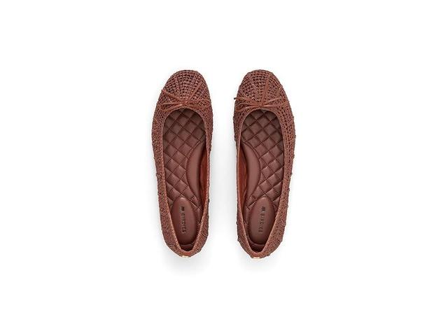 Birdies Hummingbird Raffia Flat (Walnut) Women's Shoes Product Image