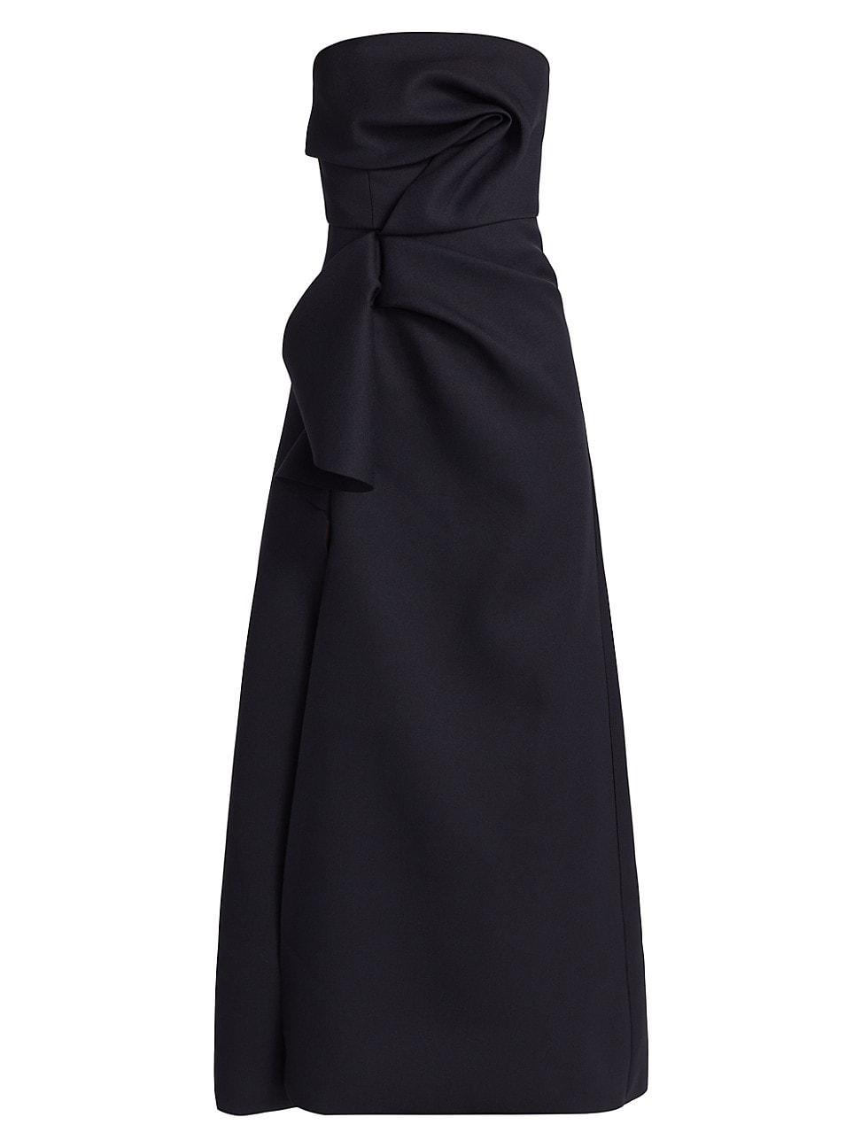 Womens Beryl Strapless Crepe Gown Product Image