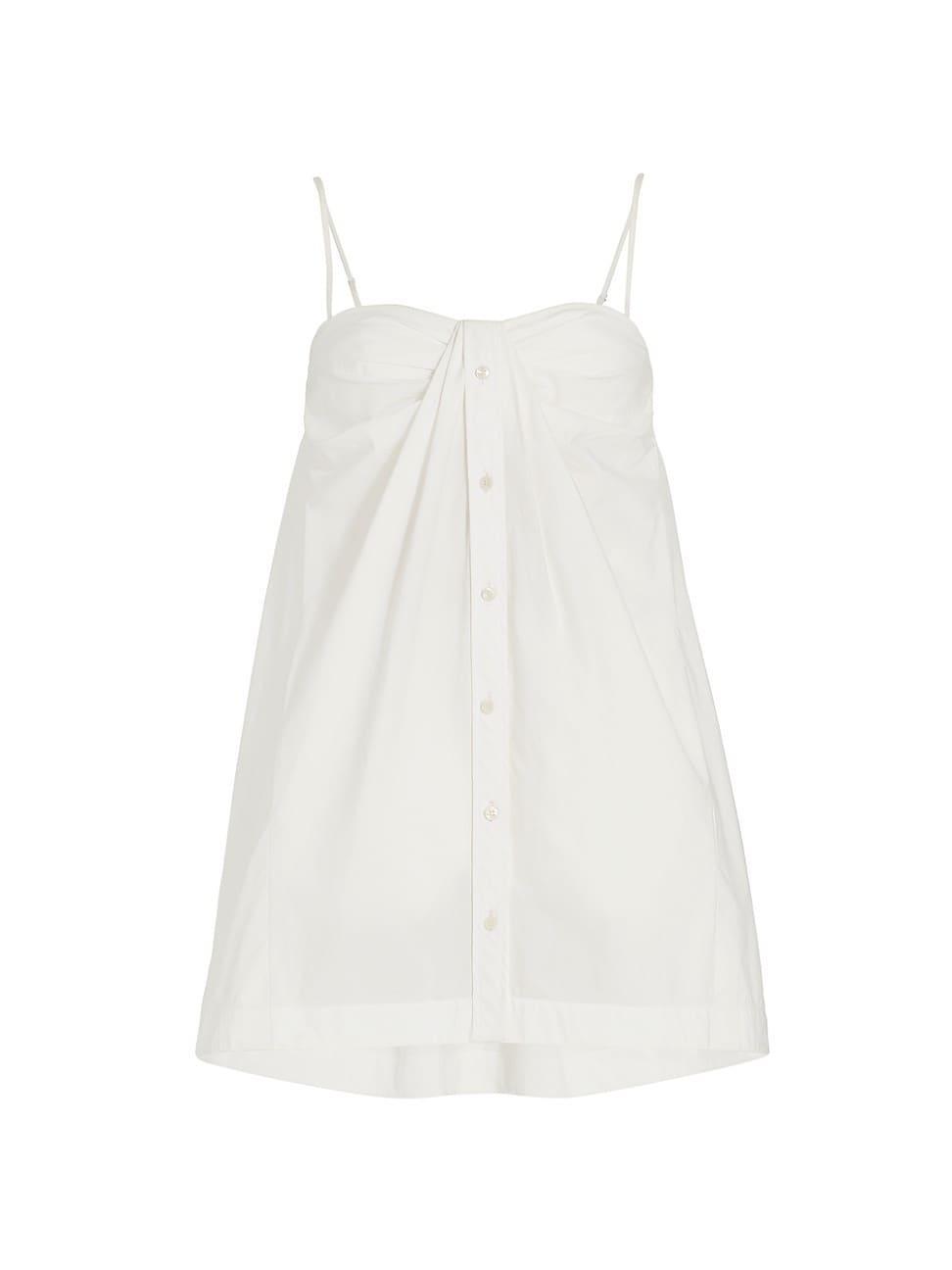 Womens Kendall Pleated Mini Shirtdress Product Image