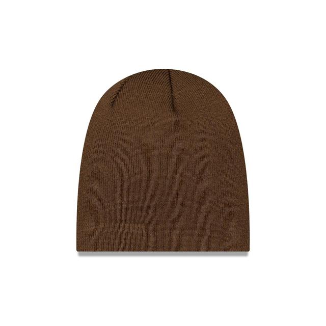 New Era Cap Basic Brown Beanie Male Product Image