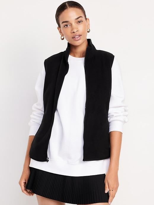 Micro Fleece Zip Vest Product Image