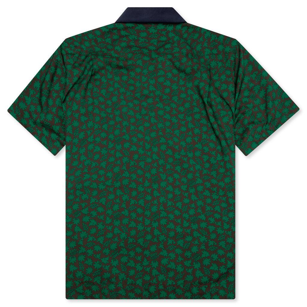 Floral Print Shirt - Green Male Product Image