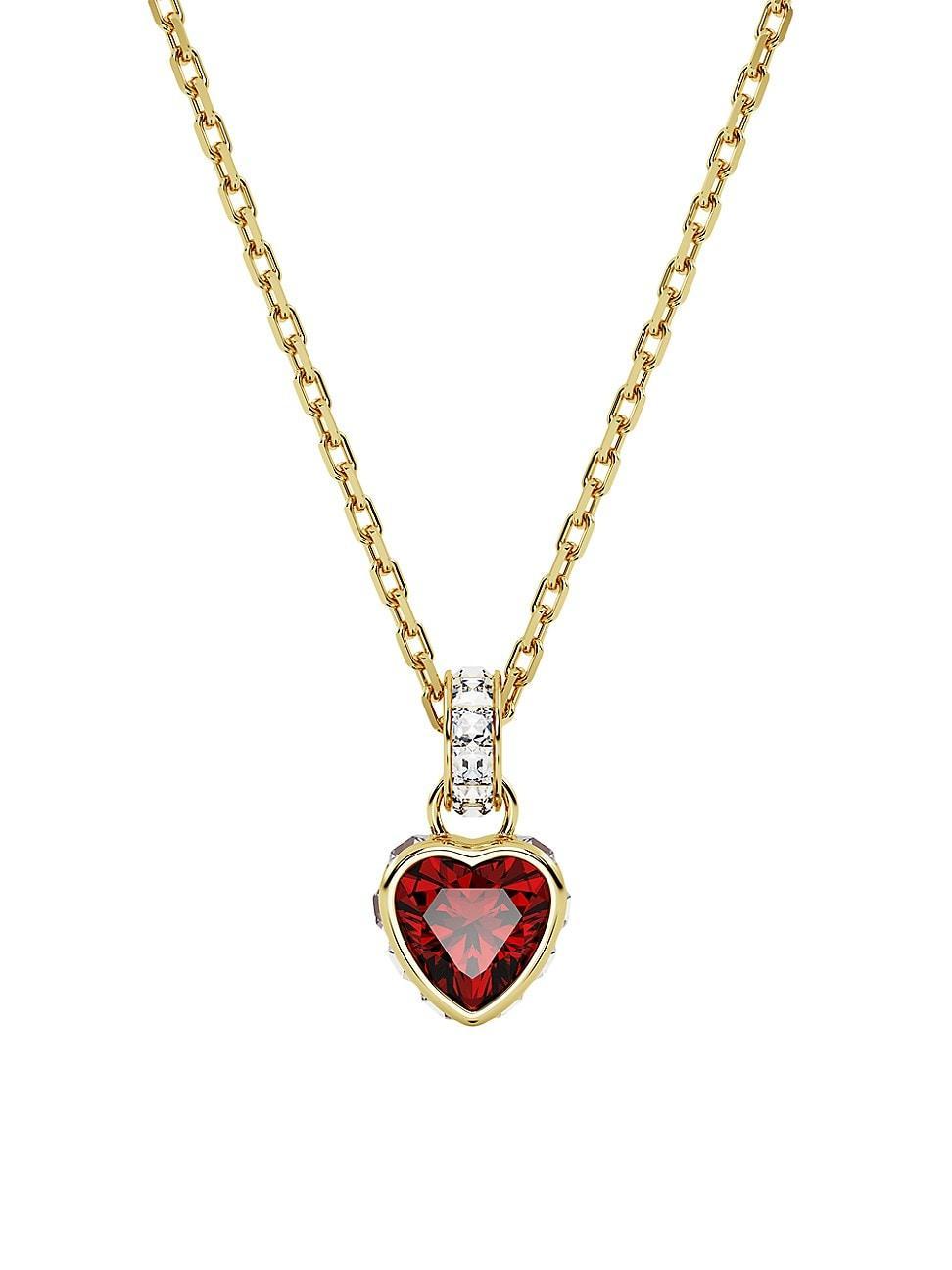 Swarovski Stilla Red Heart Short Pendant Necklace Product Image