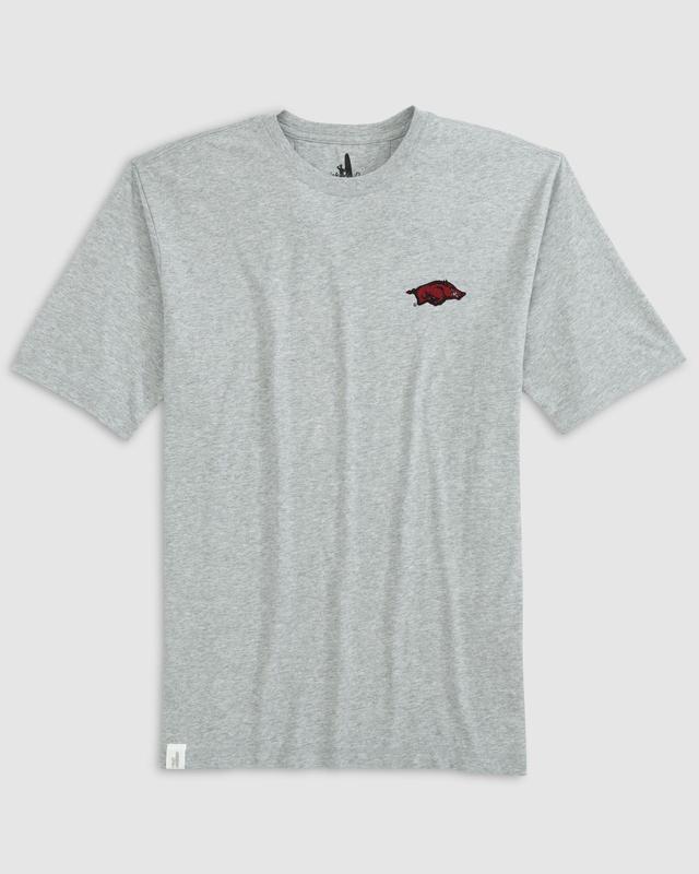 Mississippi State Heathered Spencer Cotton T-Shirt Male Product Image