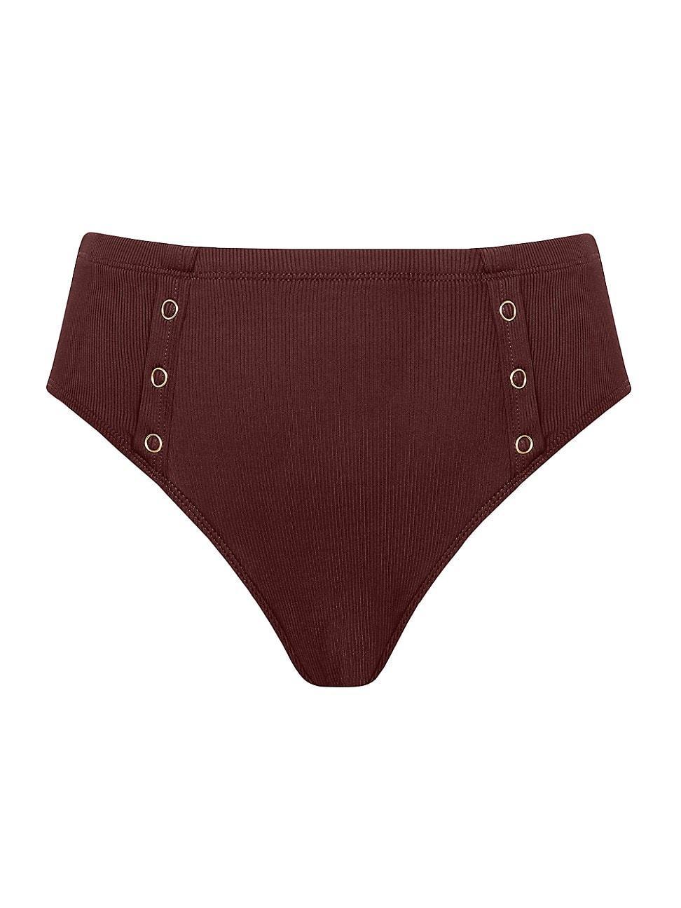 Womens Amy High-Waist Bikini Bottom Product Image