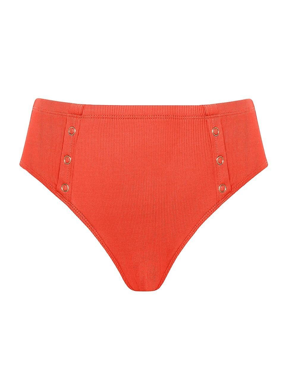 Womens Amy High-Waist Bikini Bottom Product Image