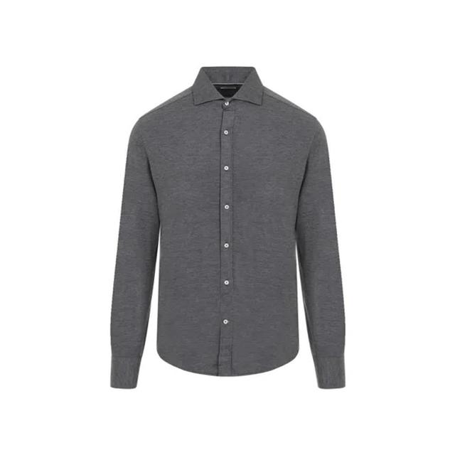 Jersey Shirt In Grey Product Image