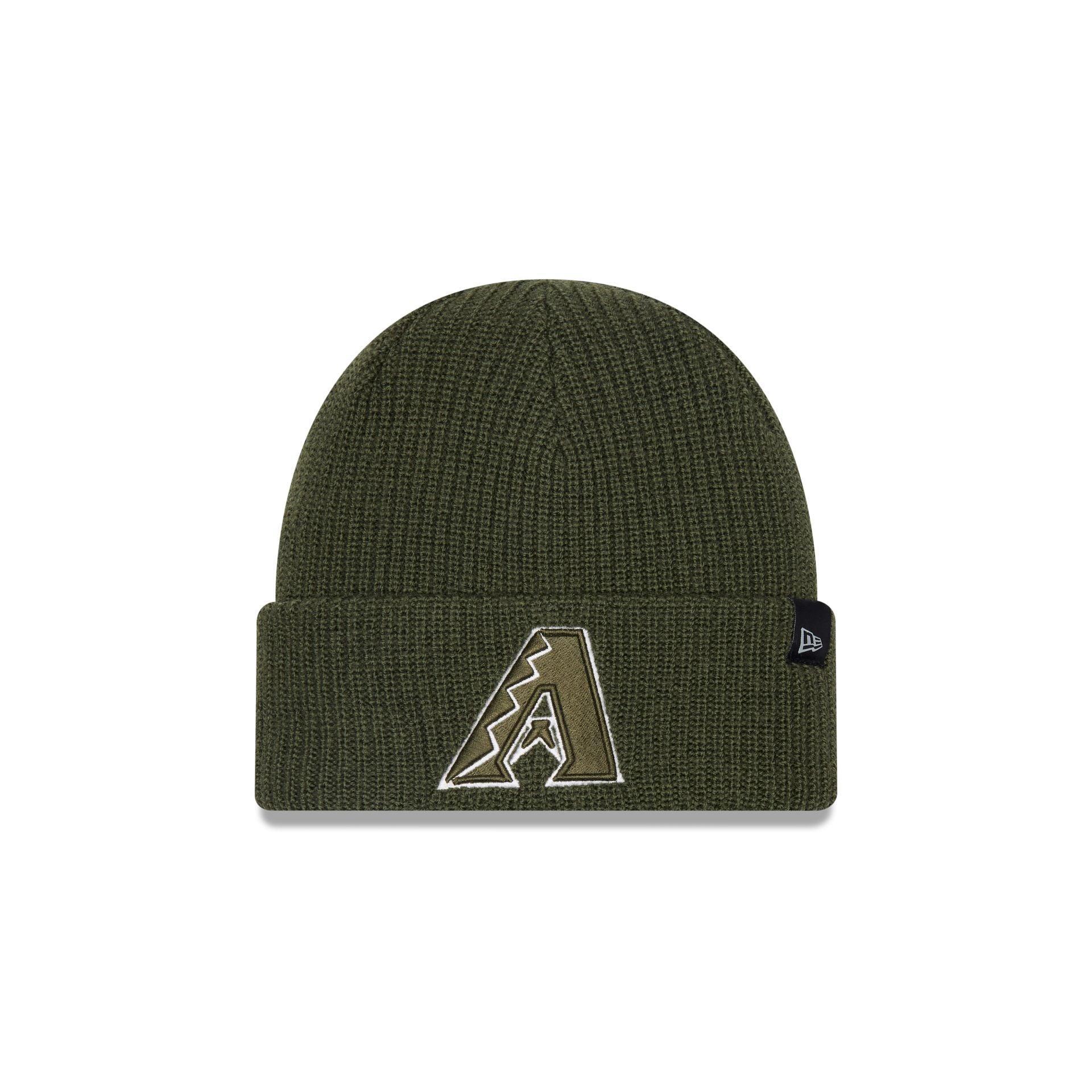 Arizona Diamondbacks Green Merino Wool Knit Beanie Male Product Image