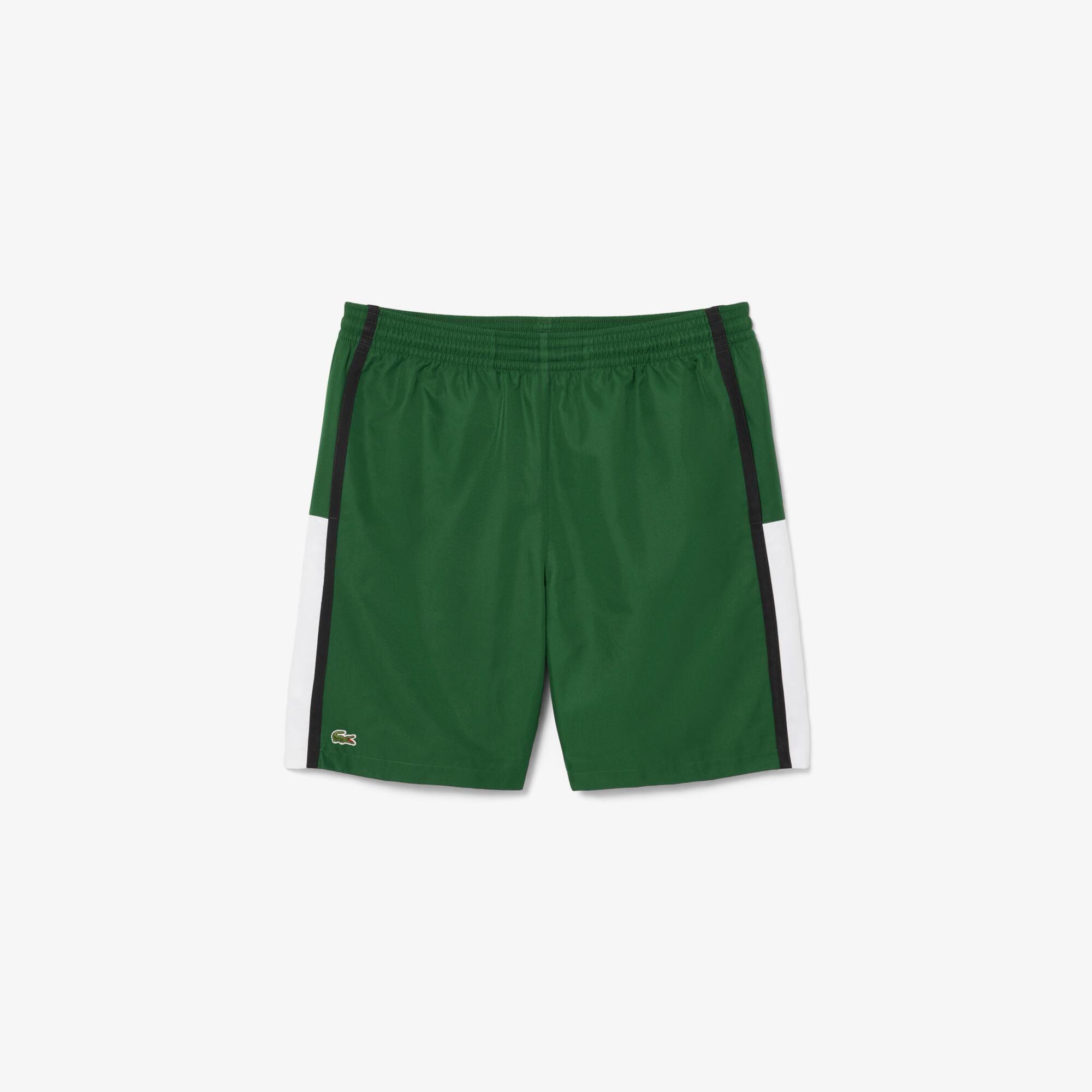 Lightweight Colour-Block Stripe Tennis Shorts Product Image