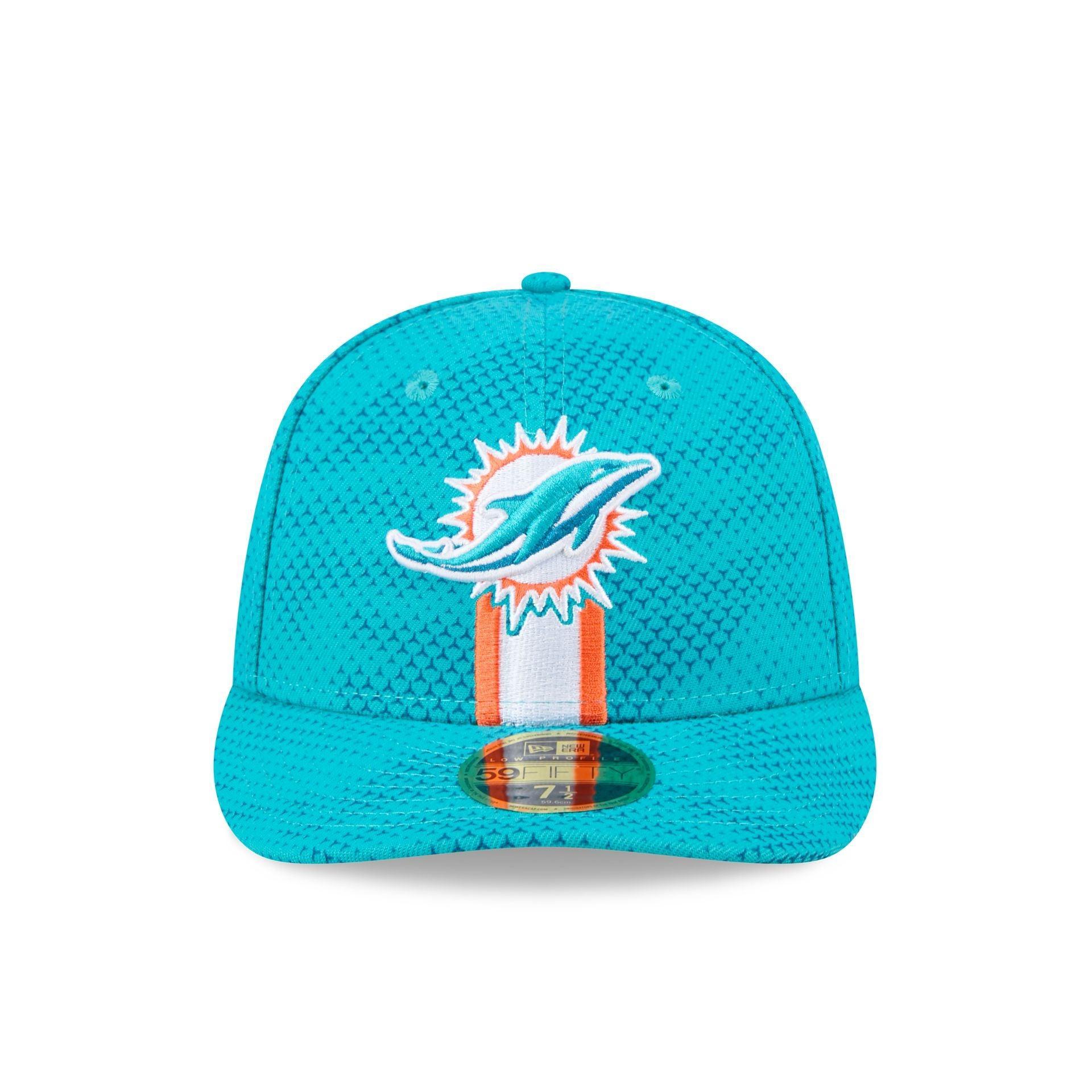 Miami Dolphins 2024 Sideline Low Profile 59FIFTY Fitted Hat Male Product Image