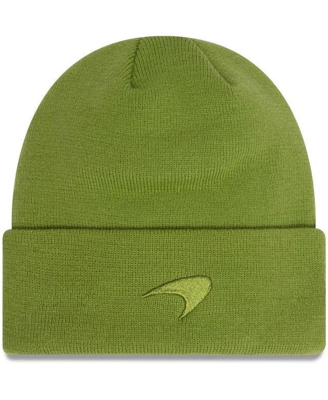 New Era Mens Green McLaren F1 Team Seasonal Cuffed Knit Hat Product Image