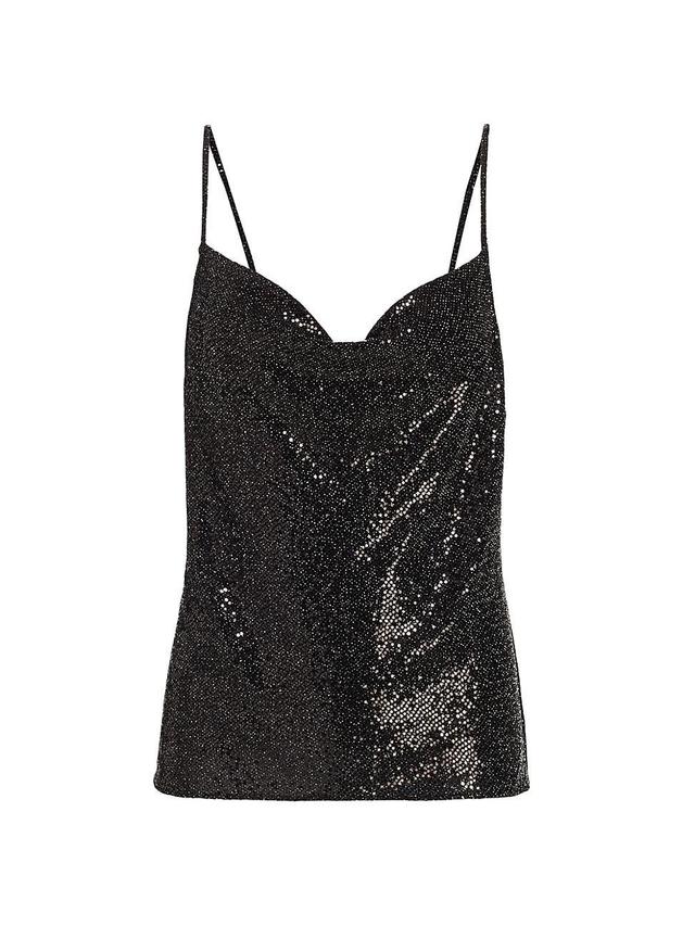 Womens Amy Sequined Sleeveless Top Product Image