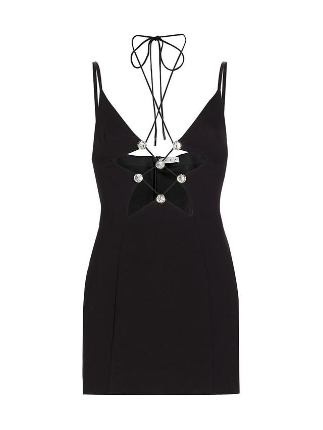 Womens Star Cut-Out Minidress Product Image