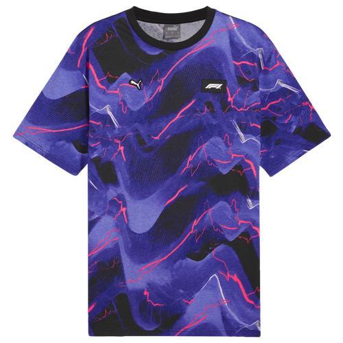 PUMA Mens PUMA F1 Neon Energy AOP T-Shirt - Mens Product Image