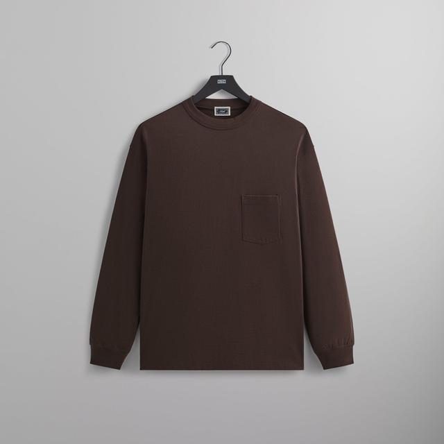 Kith Long Sleeve Leonard Pocket Tee - Incognito Male Product Image