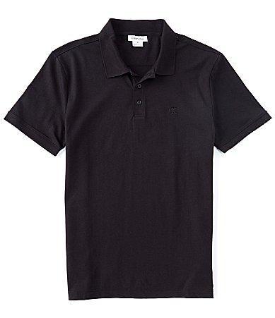 Calvin Klein Short Sleeve Classic Fit Smooth Polo Shirt Product Image