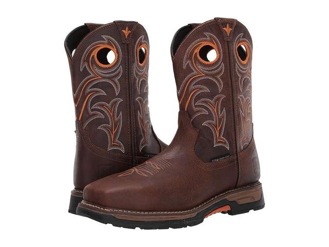 Dan Post Storms Eye Waterproof Composite Toe EH (Brown/Orange) Men's Boots Product Image