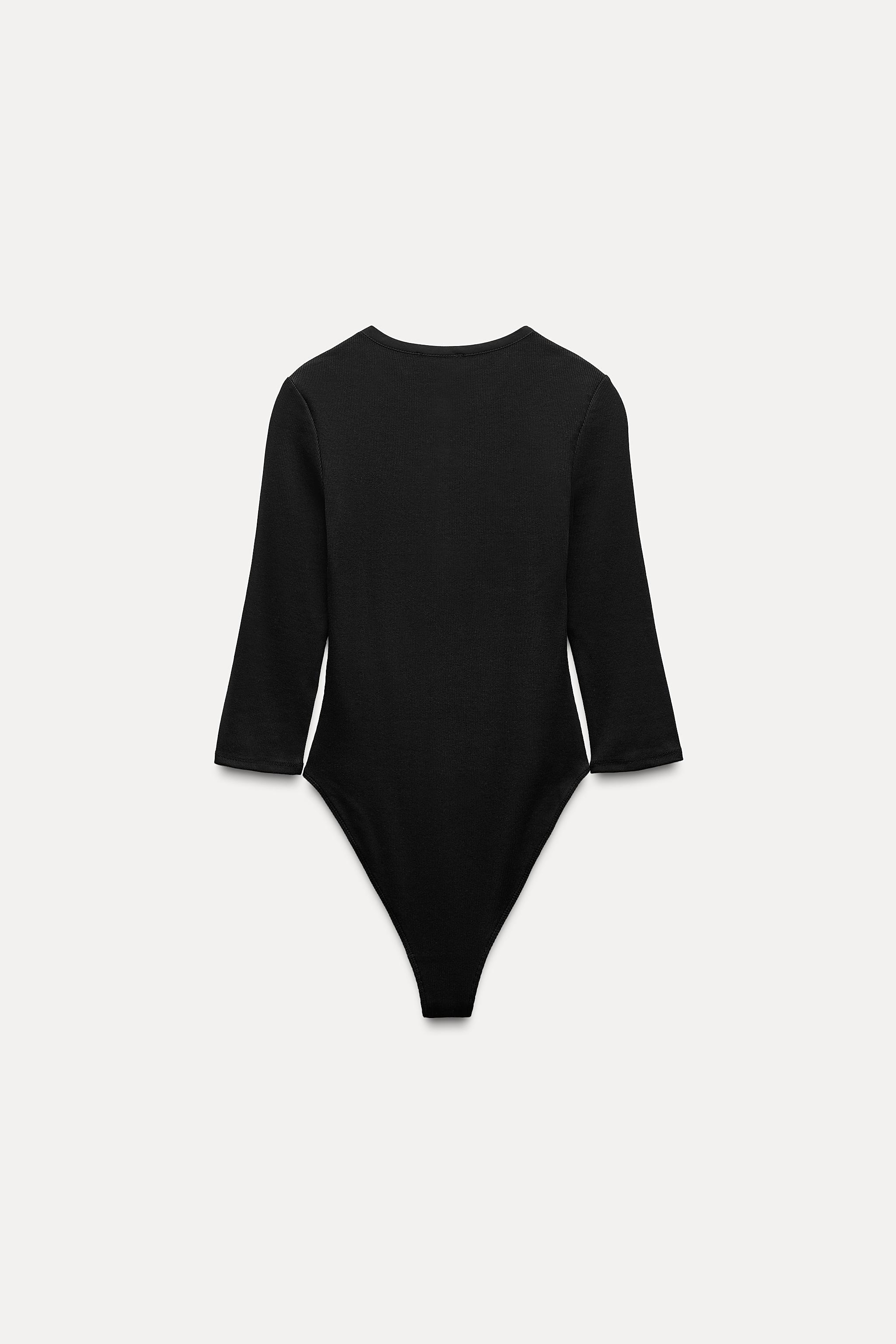 RIBBED BODYSUIT Product Image