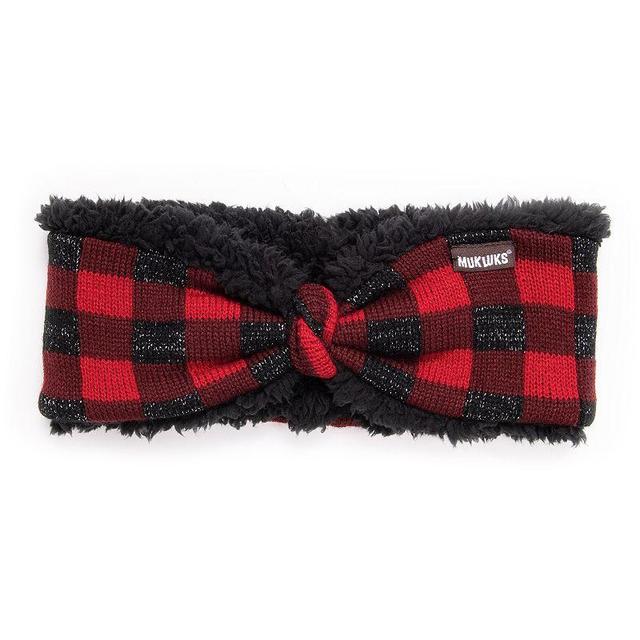 Womens MUK LUKS Faux-Fur Reversible Headband Product Image